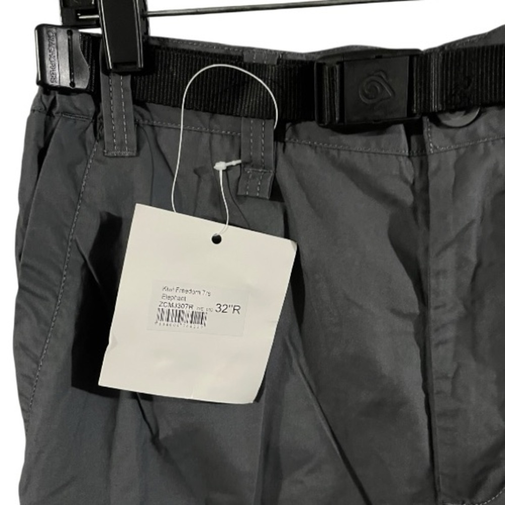 NEW | Sample Craghoppers Dark Gray Cargo Pants Size 32R - Picture 8 of 8